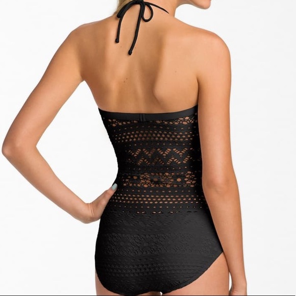 Swimsuit, Crochet Monokini w/ Push-Up Styling NWT - Picture 2 of 10